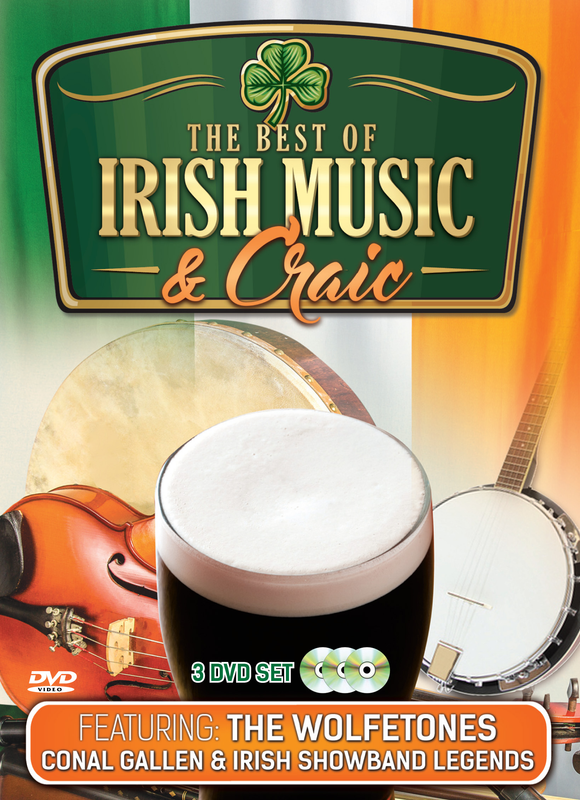 The Best Of Irish Music & Craic 3 DVD Set - 2017