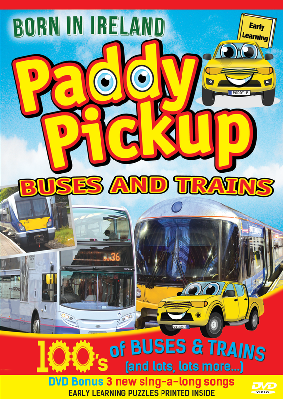 Paddy Pickup - Buses & Trains (Tractor Jack's Friend) - DVD 2017