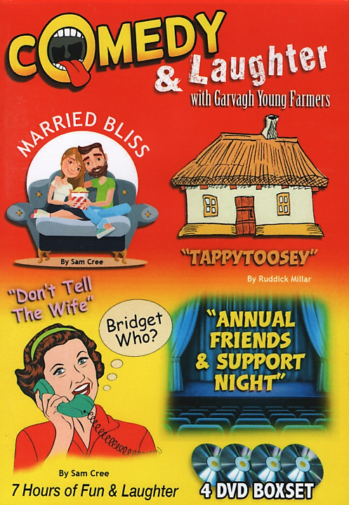 Comedy & Laughter with Garvagh Young Farmers - 4 DVD Box Set