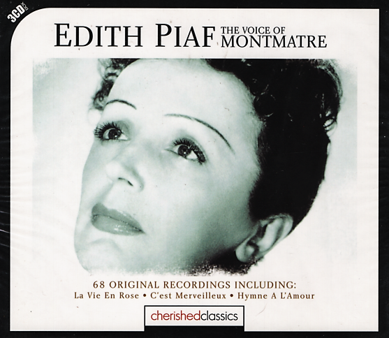Edith Piaf - The Voice Of Montmatre - 3CD Album
