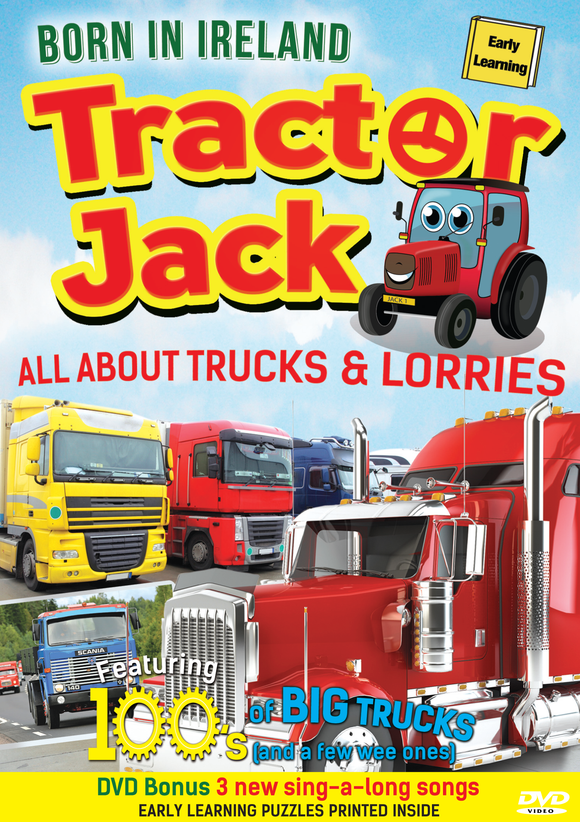 Tractor Jack - All About Trucks & Lorries - DVD 2017