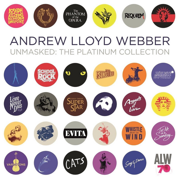 Andrew Lloyd Webber-Unmasked-Platinum Collection 2CD SET Now Available