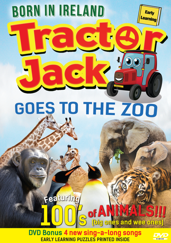 Tractor Jack - Goes To The Zoo - DVD 2017