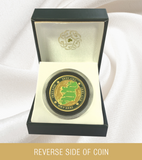Lucky Four Leaf Clover Collectors Coin