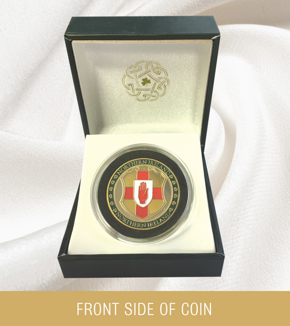 Red Hand Of Ulster Souvenir of Northern Ireland Collectors Coin