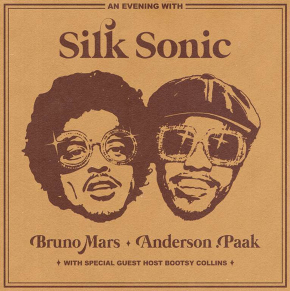 Bruno Mars, Anderson .Paak & Silk Sonic - AN EVENING WITH SILK SONIC - New CD - Released 12/11/2021