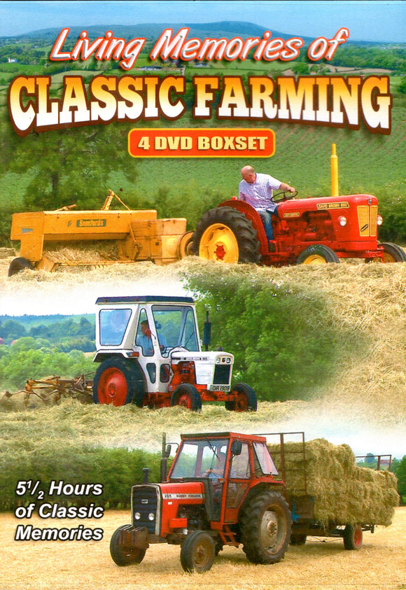 Living Memories of Classic Farming 4 DVD Boxset