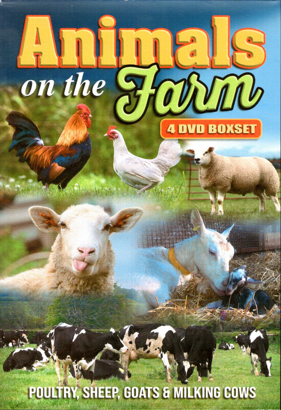 Animals on the Farm 4 DVD Boxset