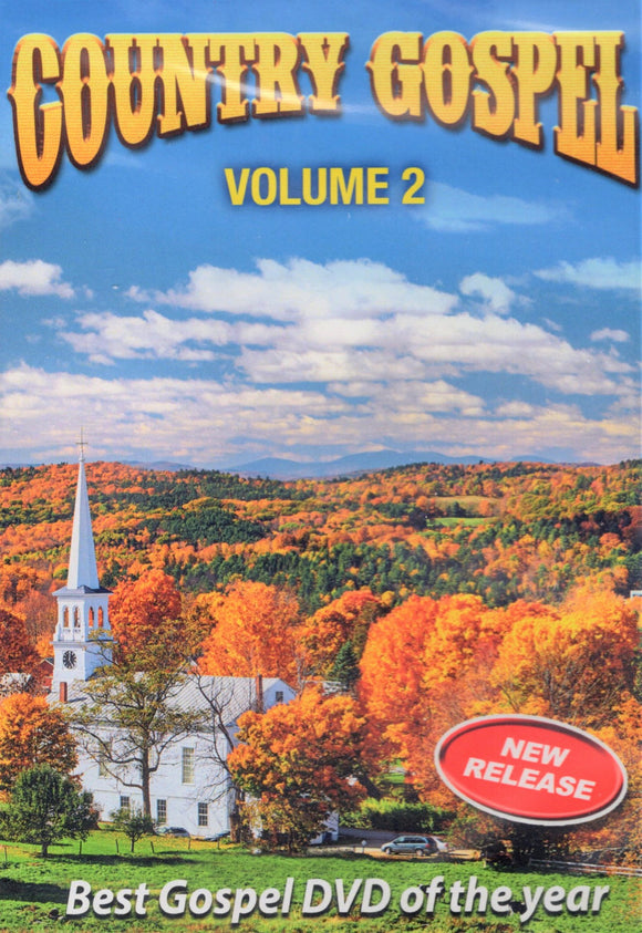 Country Gospel Volume 2 - Best Gospel DVD of the year - New DVD