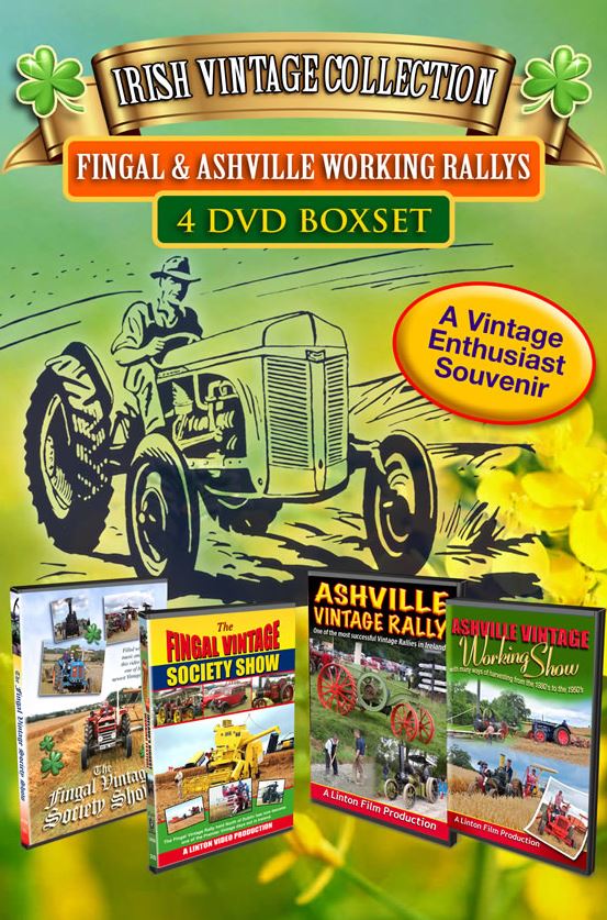 Irish Vintage Collection - Fingal & Ashville Working Rallys - 4DVD Boxset