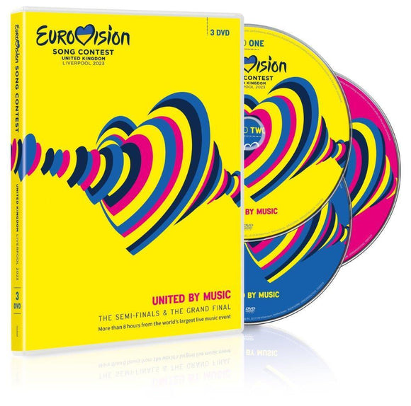 Eurovision Song Contest 2023 - New 3DVD - PreOrder Released 30/06/2023