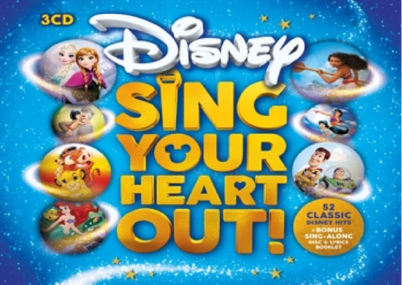 Disney Sing Your Heart Out - New 3CD Album - Pre Order Released 19/10/2018