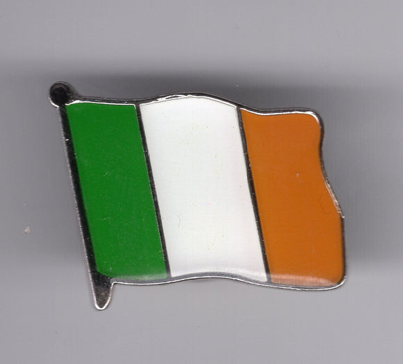 Souvenir Of Ireland - Irish Flag Tricolour - Pin Badge