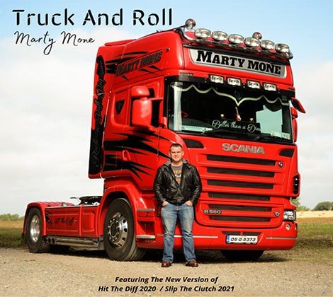 Marty Mone Truck And Roll Special Edition CD 2021 Featuring Hit The Diff , Remixes , 13 New tracks , 11 Originals  ,
